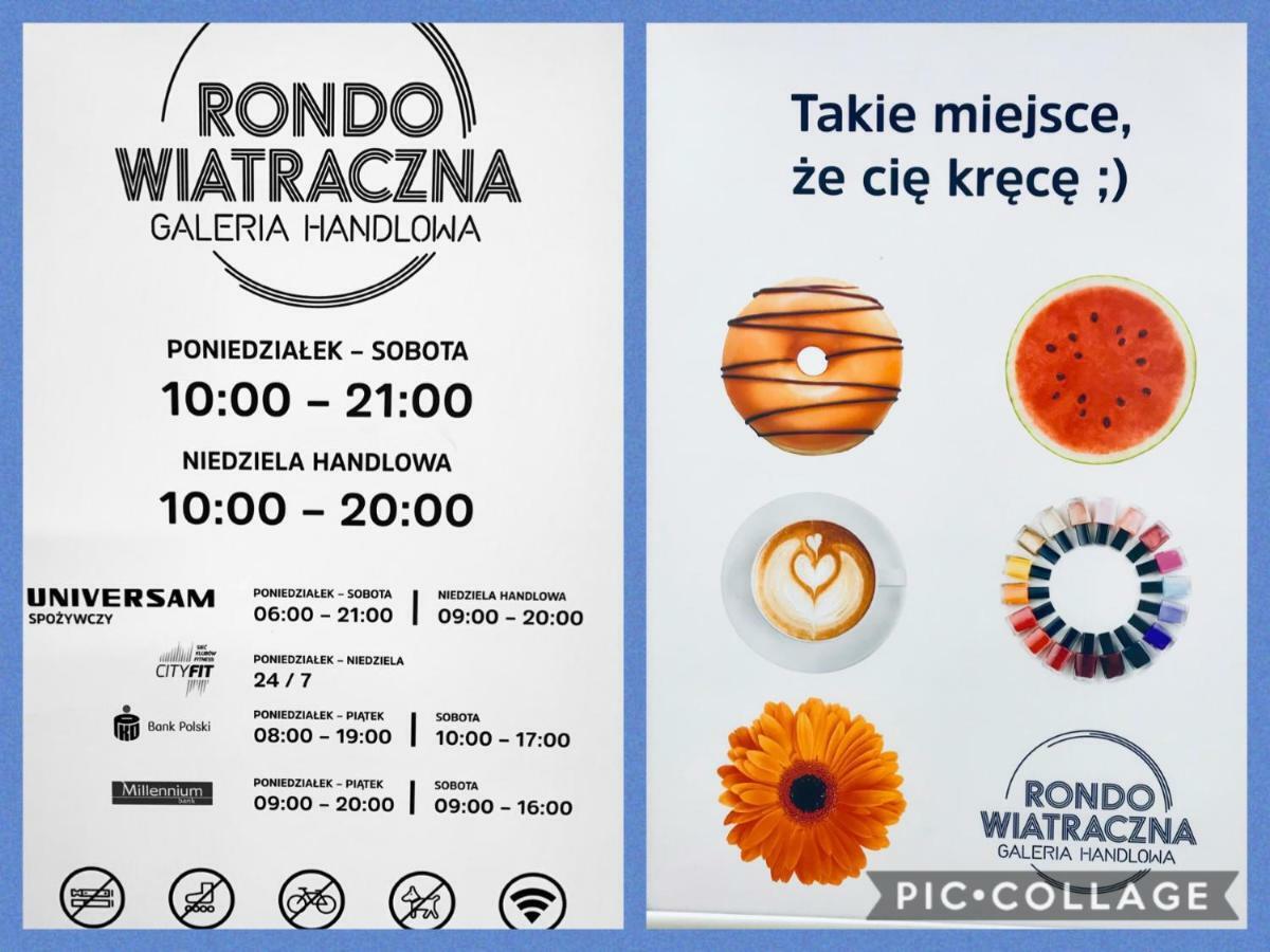 Galeria Rondo Wiatraczna Apartments Warschau Exterior foto