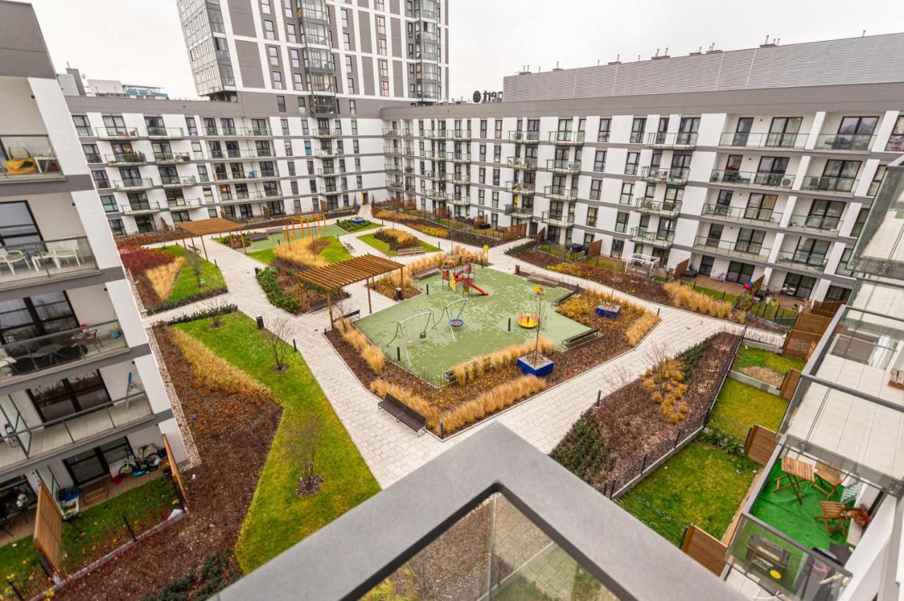 Galeria Rondo Wiatraczna Apartments Warschau Exterior foto